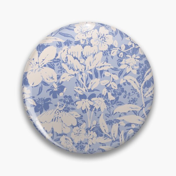 Item preview, Megha-Monochrome Halogen Blue designed and sold by Fabricatemyart.