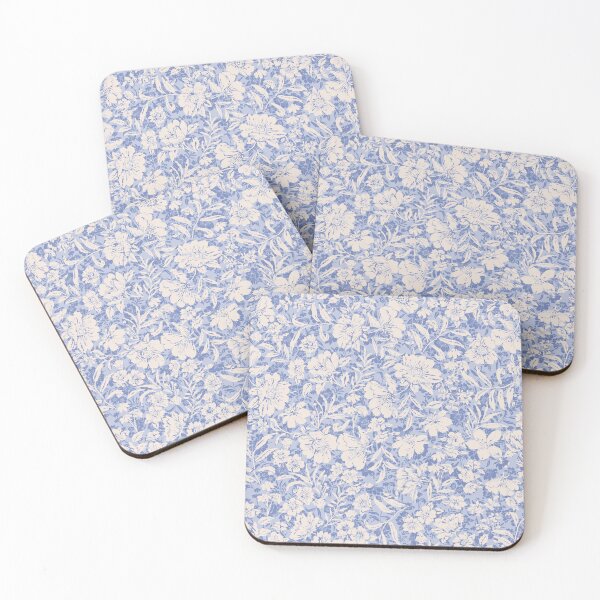 Item preview, Megha-Monochrome Halogen Blue designed and sold by Fabricatemyart.