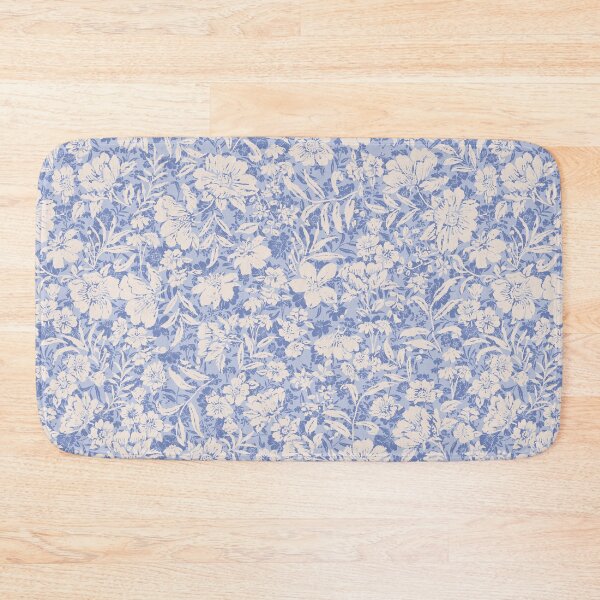 Item preview, Megha-Monochrome Halogen Blue designed and sold by Fabricatemyart.