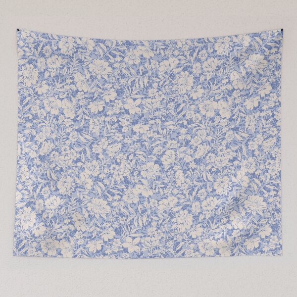 Item preview, Megha-Monochrome Halogen Blue designed and sold by Fabricatemyart.