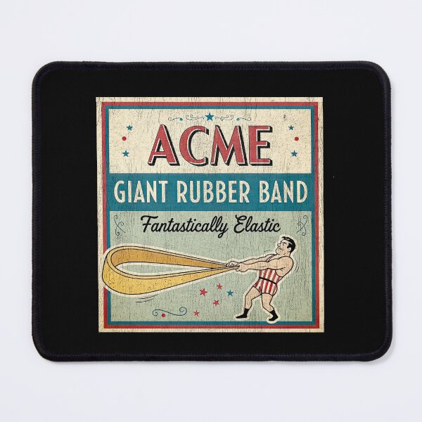Item preview, ACME Giant Rubber Band | Vintage Saturday Morning Cartoon Retro designed and sold by dwinburn.