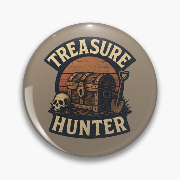 Item preview, Treasure Hunter Vintage Adventure Design designed and sold by AgonGM.