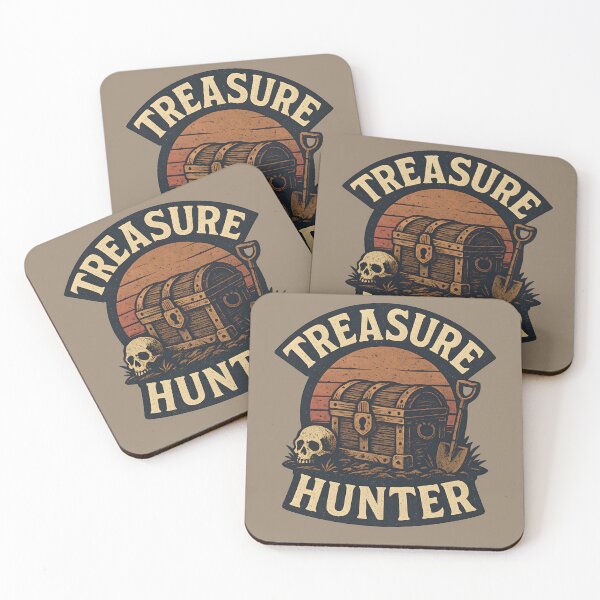 Item preview, Treasure Hunter Vintage Adventure Design designed and sold by AgonGM.