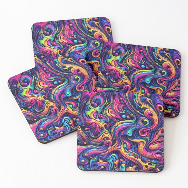Item preview, Psychedelic Camouflage Art designed and sold by Lynn Anne Creations.
