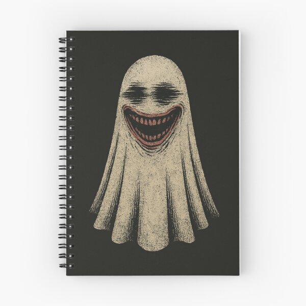 Item preview, Creepy Face Ghost – Distorted Grinning Horror Spirit designed and sold by Meandmyshop.