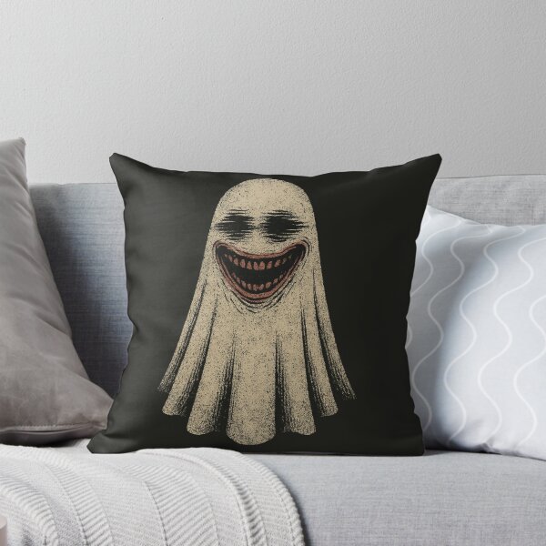 Item preview, Creepy Face Ghost – Distorted Grinning Horror Spirit designed and sold by Meandmyshop.