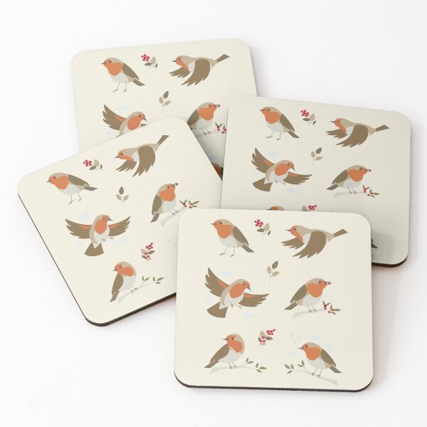 Item preview, European Robin bird – Multiple Poses designed and sold by Rômulo Queiroz.