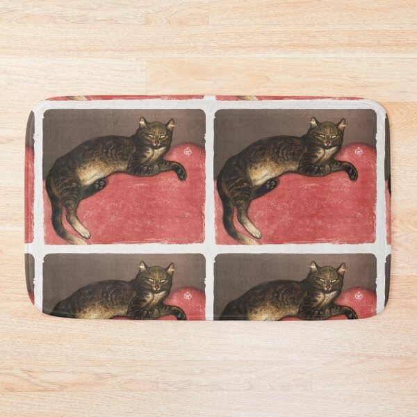 Item preview, Cat illustration | vintage painting of a cat designed and sold by Oqueartecura.
