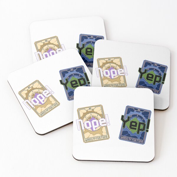 Item preview, Wheel of fortune - Balatro - Nope and yep - Negative designed and sold by Gautamaa.
