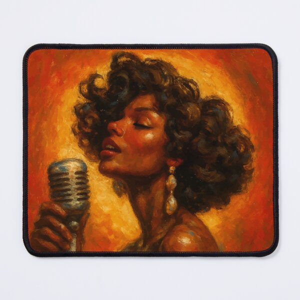Item preview, Soulful Jazz Diva in Oil designed and sold by -DEEWOLF-.