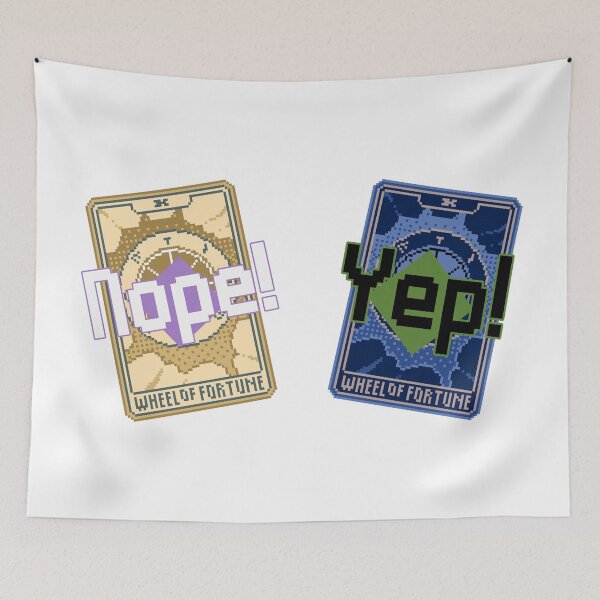 Item preview, Wheel of fortune - Balatro - Nope and yep - Negative designed and sold by Gautamaa.