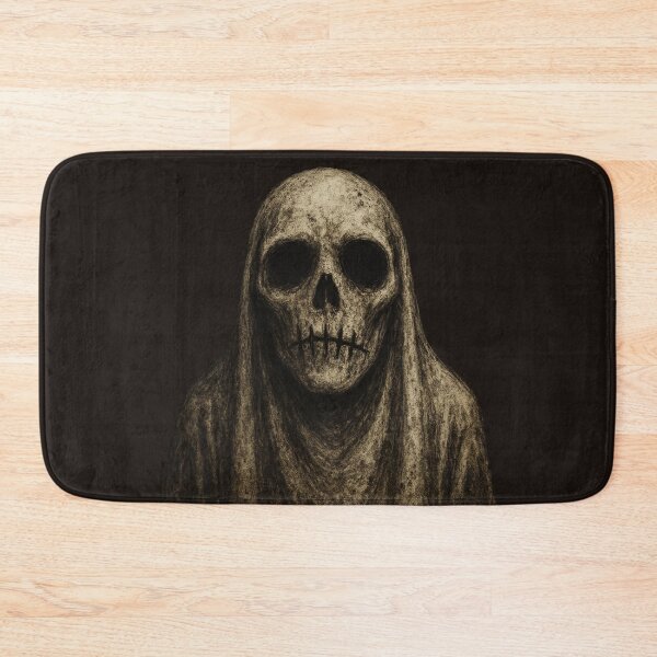 Item preview, Stitched Mouth Ghost – Creepy Silent Spirit in Grunge Horror Style designed and sold by Meandmyshop.