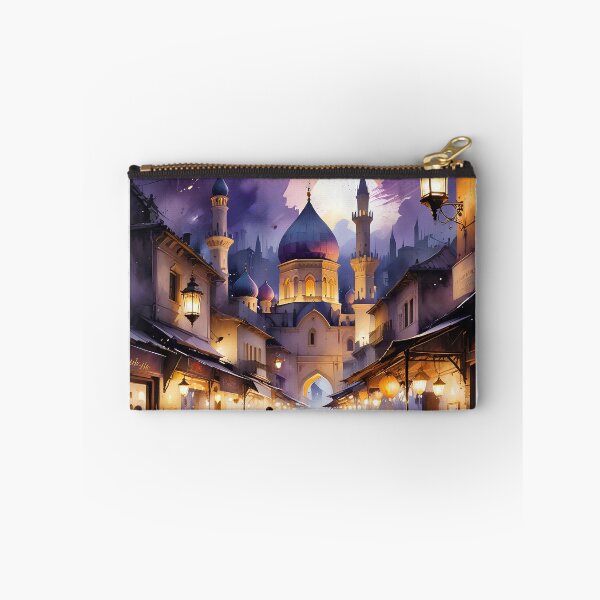 Item preview, Moonlit Bazaar in Ancient Cityscape designed and sold by CraftaMint.