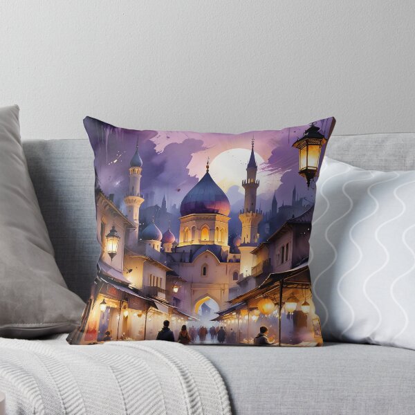 Item preview, Moonlit Bazaar in Ancient Cityscape designed and sold by CraftaMint.