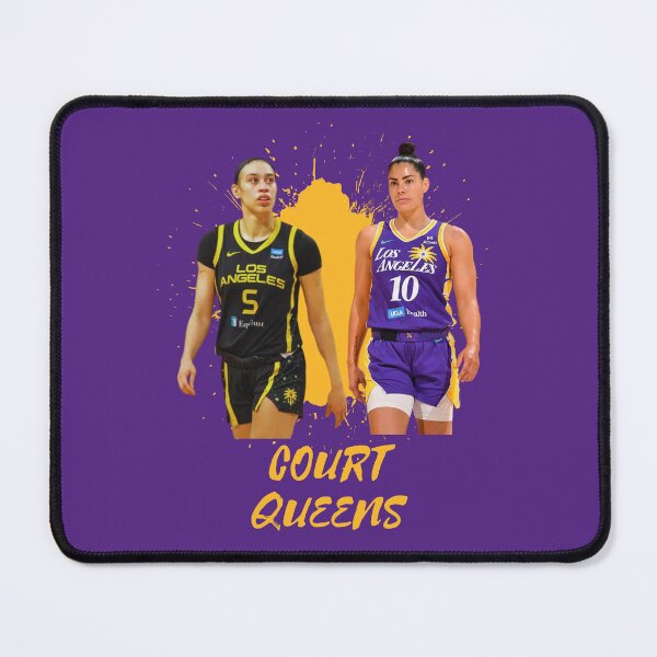 Item preview, Kelsey Plum and Deadrica Hamby LA SPARKS players Los Angeles Sparks designed and sold by LAKERSIN5.