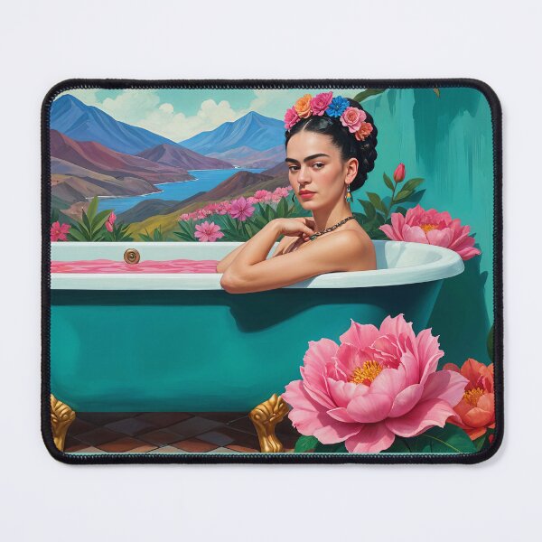 Artikelvorschau, Frida Kahlo-Blumen | Frida Kahlo entworfen und verkauft von TeeARTHY.