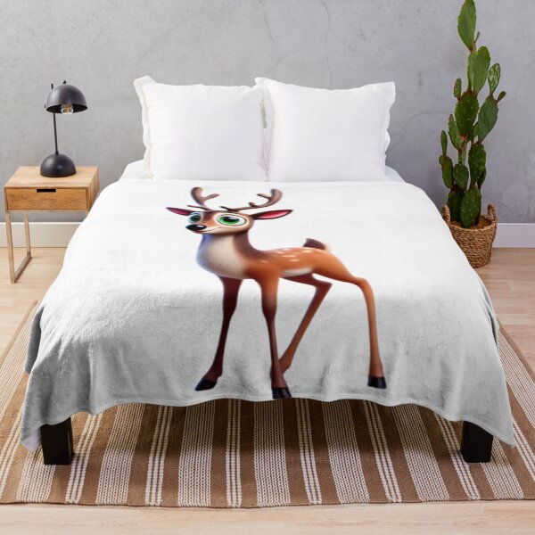 Item preview, Cute Irish Elk Deer designed and sold by Sillytoe.
