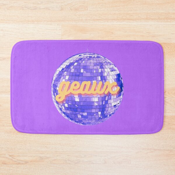 Item preview, Geaux purple disco ball designed and sold by alejapetit.