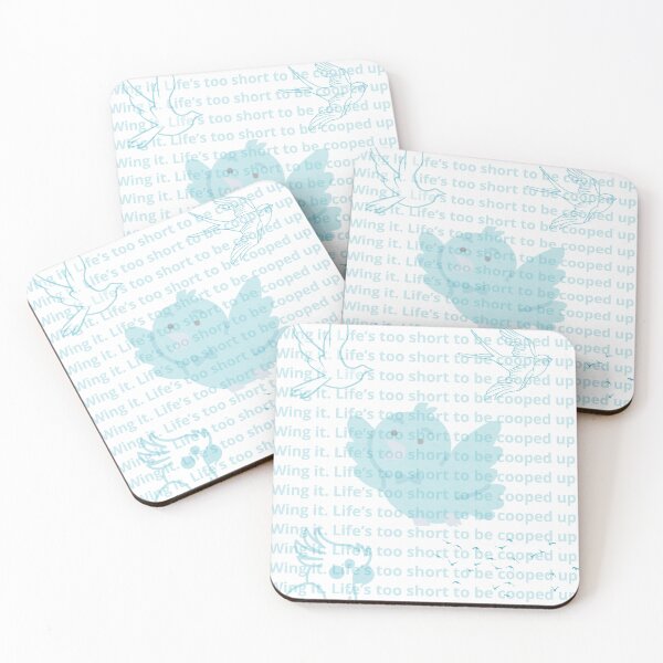 Item preview, Wing It - Life’s Too Short to Be Cooped Up designed and sold by jdskal.