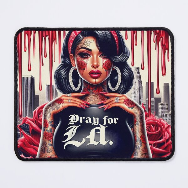 Item preview, Hollywood Pinup- Pray For L.A. 4 designed and sold by williamlharvey.