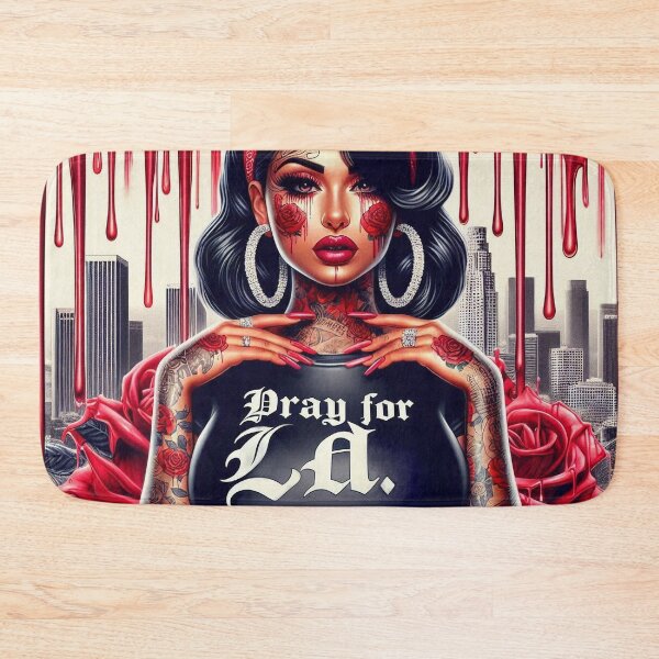 Item preview, Hollywood Pinup- Pray For L.A. 4 designed and sold by williamlharvey.