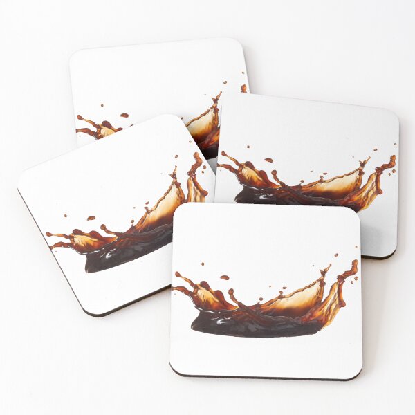 Item preview, Coffee Splash Abstract Liquid Art Design designed and sold by EngeeWealth.