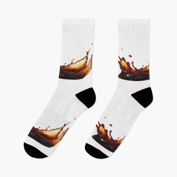Item preview, Coffee Splash Abstract Liquid Art Design designed and sold by EngeeWealth.