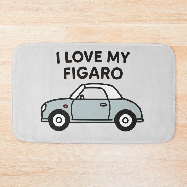 Item preview, I Love My Figaro – Lapis Grey Retro Nissan Figaro Car designed and sold by Woop Woop .