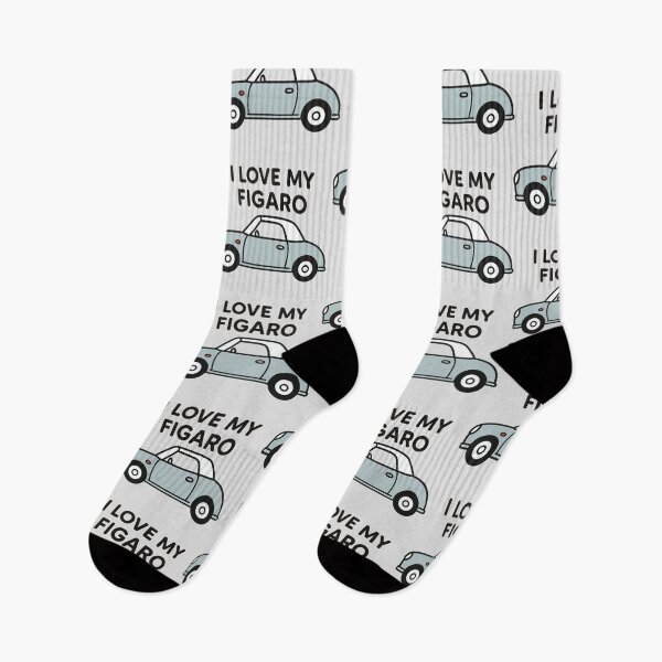 Item preview, I Love My Figaro – Lapis Grey Retro Nissan Figaro Car designed and sold by Woop Woop .