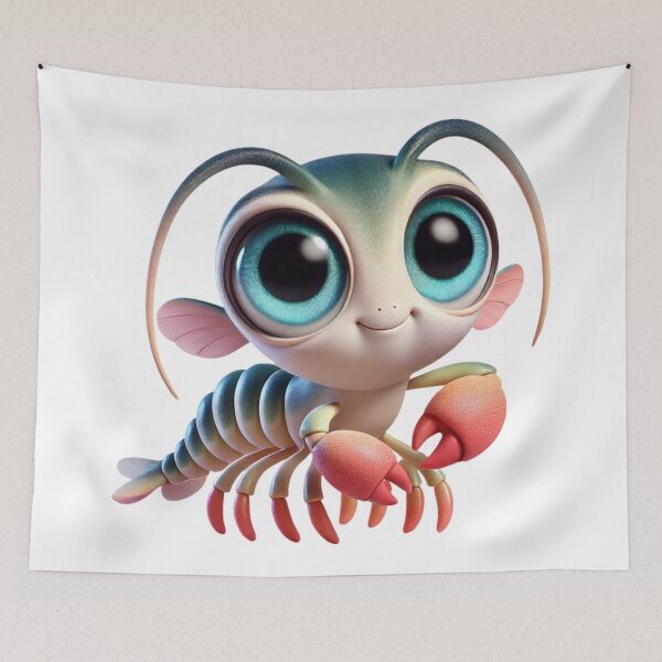 Item preview, Adorable Krill designed and sold by Sillytoe.