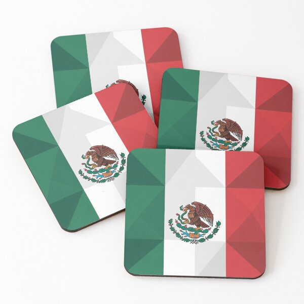Item preview, Mexican Flag Geometric designed and sold by Tropical art.
