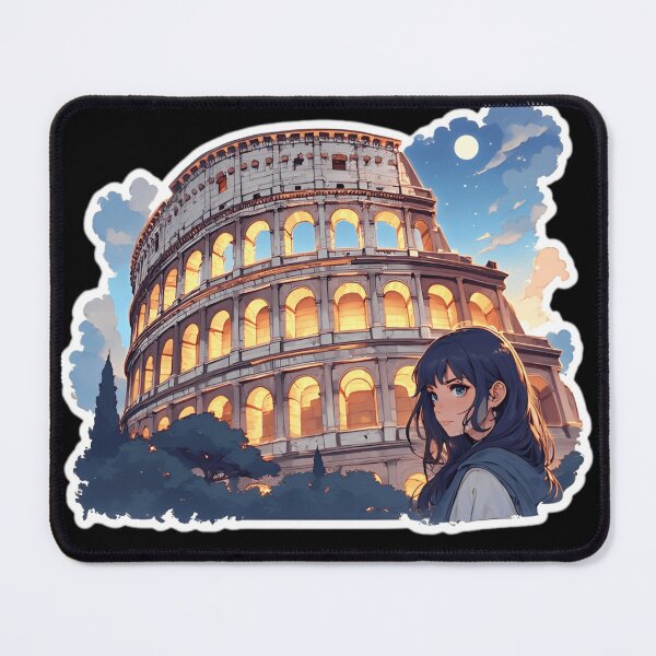 Item preview, The Colosseum: A Roman Anime Encounter designed and sold by Pawvellers.