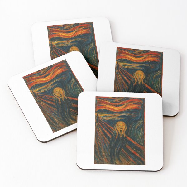 Item preview, Abstract Expressionist Scream – Emotional Brushstroke Art designed and sold by TheAbayArt.
