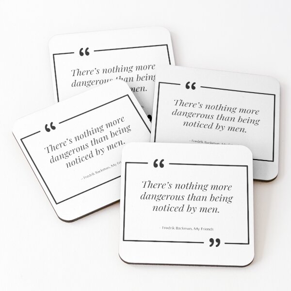 Item preview, Book Quote VII | My Friends by Fredrik Backman designed and sold by Certon Homes.