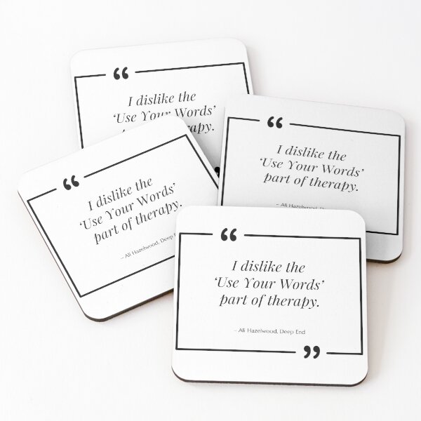 Item preview, Book Quote from Deep End by Ali Hazelwood designed and sold by Certon Homes.
