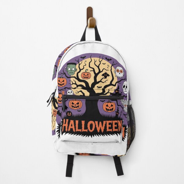 Item preview, Spooky Tree with Halloween Characters and Full Moon designed and sold by MoniaZ.