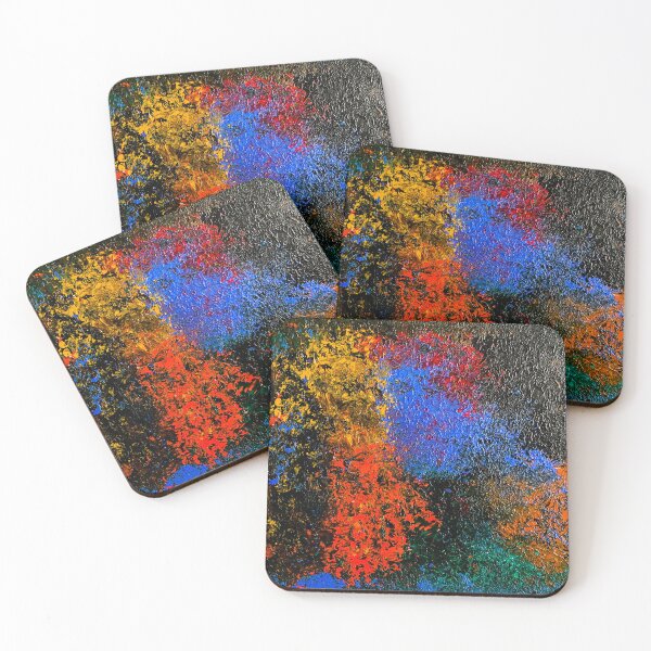 Item preview, Abstract vibrant color explosion designed and sold by Mabocoh.