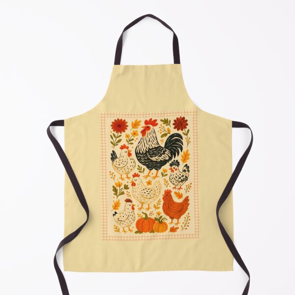 Item preview, Chicken parade - cottagecore illustration designed and sold by Taika Tori Art .