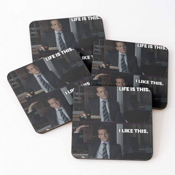 Item preview, Life is this. I Like this. Harvey Specter designed and sold by Motiv-Pop.