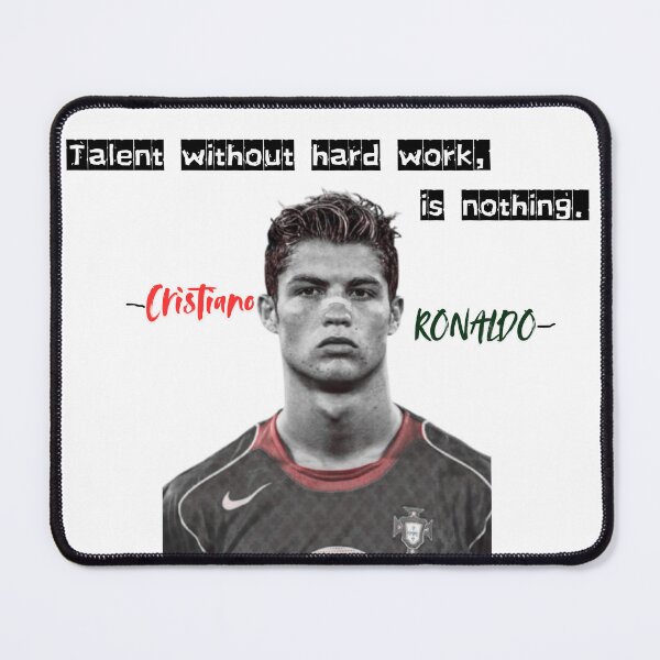 Item preview,  Cristiano Ronaldo - Dedication | NextLevel Motivation white designed and sold by NextLevel_.