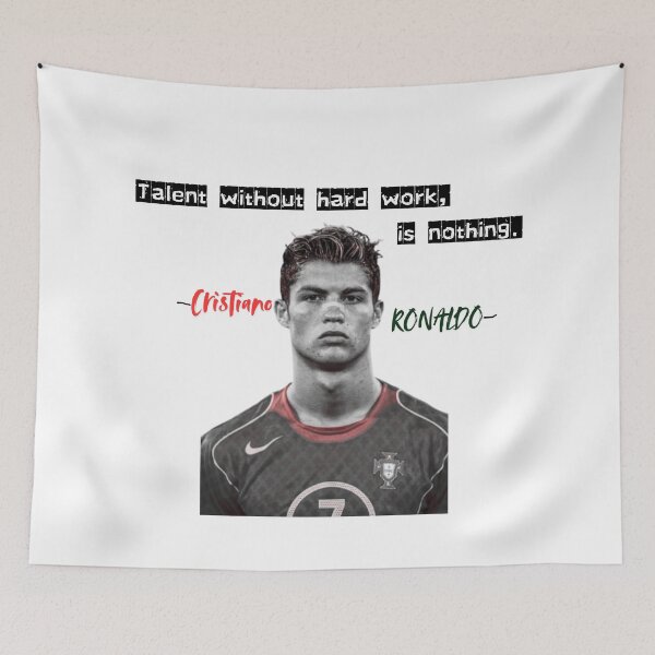 Item preview,  Cristiano Ronaldo - Dedication | NextLevel Motivation white designed and sold by NextLevel_.