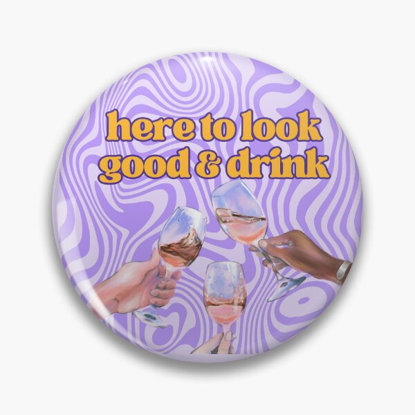 Item preview, here to look good and drink game day designed and sold by alejapetit.