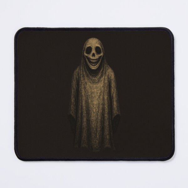 Item preview, Hollow Smile Ghost – Creepy Grinning Spirit in Vintage Grunge Horror Style designed and sold by Meandmyshop.