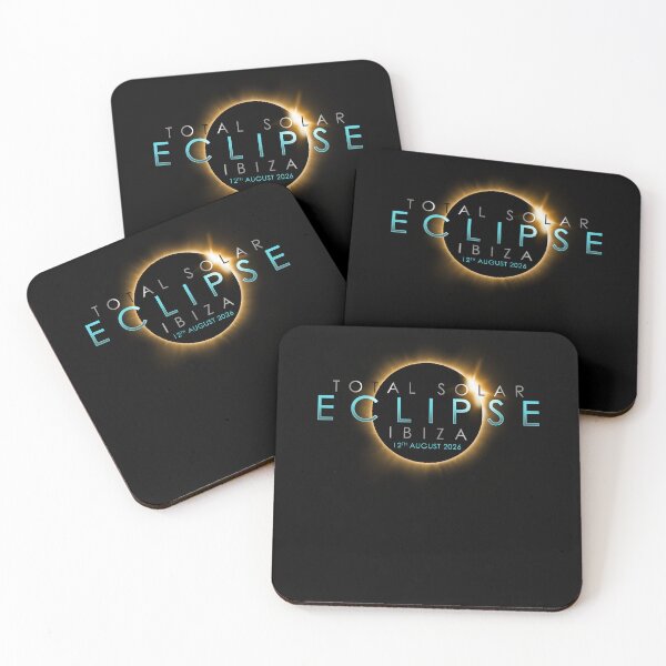 Item preview, Total Solar Eclipse 12th August 2026 – Ibiza - Totality designed and sold by Nerd Shizzle.