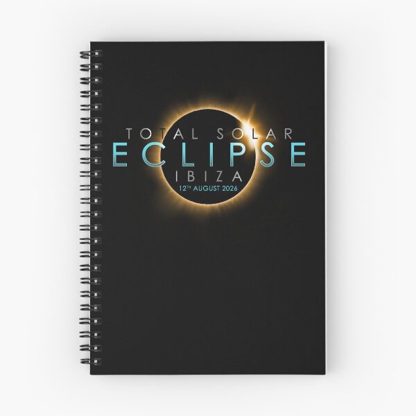 Item preview, Total Solar Eclipse 12th August 2026 – Ibiza - Totality designed and sold by Nerd Shizzle.