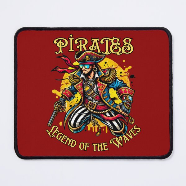 Item preview, Pirates Legend of the Waves Design | Nautical Pirate Artwork | Ocean Adventure Gift designed and sold by TheRamesCo.