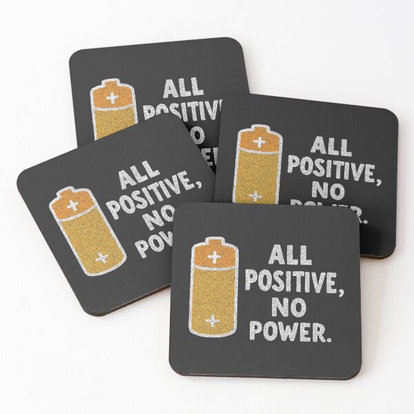Item preview, All Positive, No Power designed and sold by Garfieldoreo.