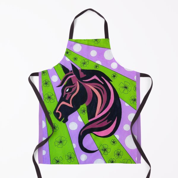 Item preview, Horse in the Flowery Field designed and sold by CLC-Créations-974.