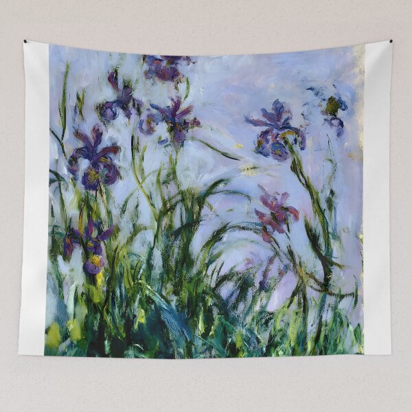 Item preview, Claude Monet - Purple Irises designed and sold by Jon-Baran.