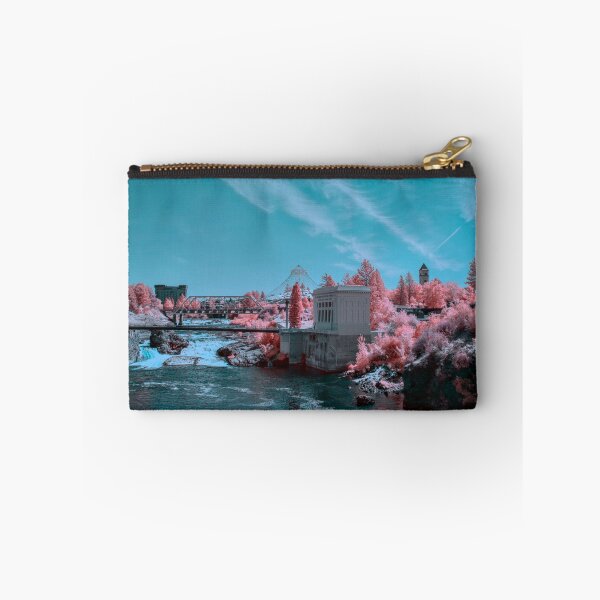 Item preview, 590nm infrared landscape photo towards Riverfront Park designed and sold by Cblifeisgood.